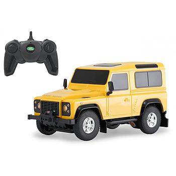 Land Rover defender 1:24 gialla