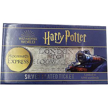 Biglietto Hogwarts Express in argento