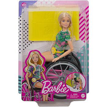 Barbie sedia a rotelle