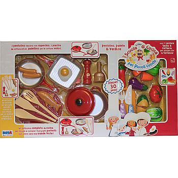 set Cucina con verdure 30 pezzi