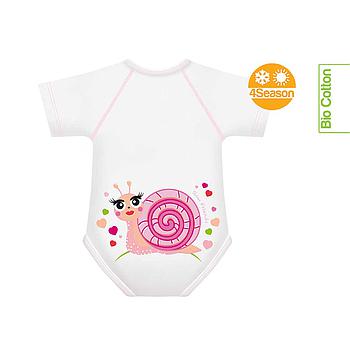 chiocciola body  0-36m bio cotton 4season slow friend