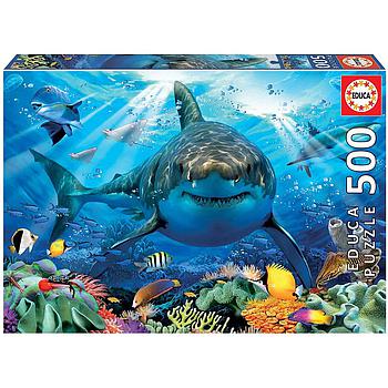Il grande squalo bianco 500 pezzi