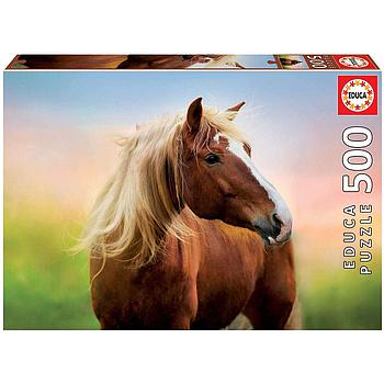 Cavallo al tramonto 500 pezzi