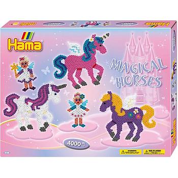 Perle Hama cavalli magici