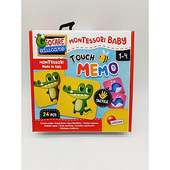 montessori baby touch memo