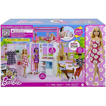 casa loft Barbie con bambola