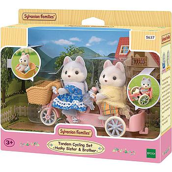 Tandem con Husky Sylvanian Families