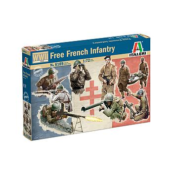Fanteria francese libera Seconda guerra mondiale 1:72