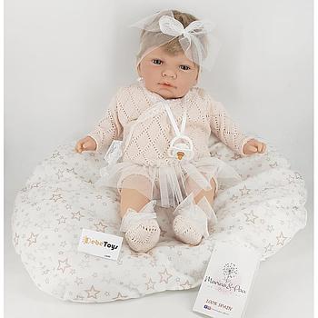 Bambola Sweet baby Rose 42cm con cuscino