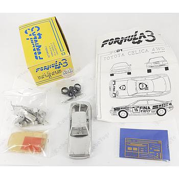 Toyota Celica 4WD Fina Tour de Corse 91 kit 1/43