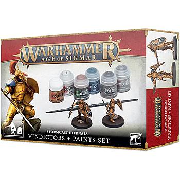 Warhammer Vindictors e Paint set