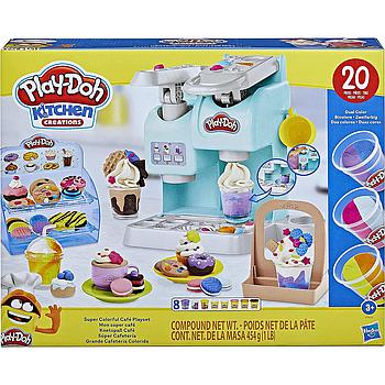 La caffetteria colorata Play-Doh