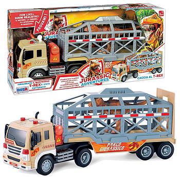 Camion trasporto dinosauri