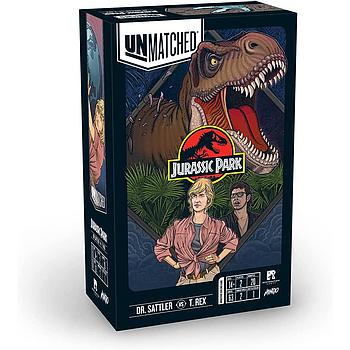 Edizione inglese Unmatched Jurassic Park Dr. Sattler vs T.Rex