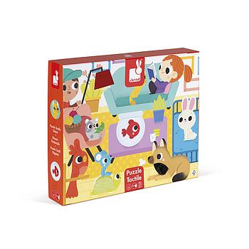Puzzle tattile animali domestici 20pz