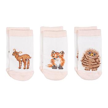 Set calzini neonato Little Forest  6-12 mesi