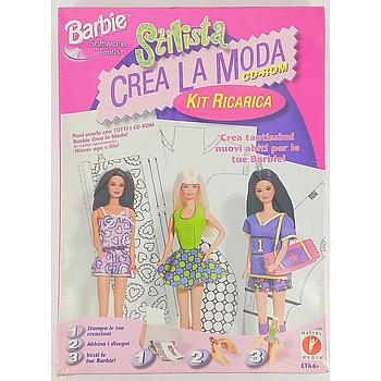 Barbie stilista crea la moda Kit Ricarica