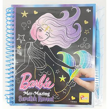 barbie sketchbook mermaid mazing scratch reveal