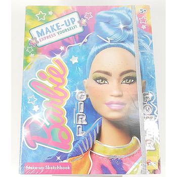 barbie sketchbook make-up express yourself