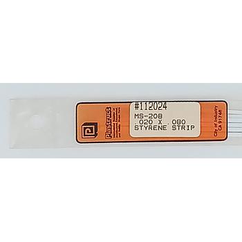 Styrene Strip Plastruct 0,5x2mm