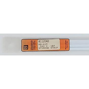 Styrene Strip Plastruct 1 x 4,75 mm