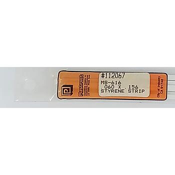 Styrene Strip Plastruct 1,5 X 4 mm