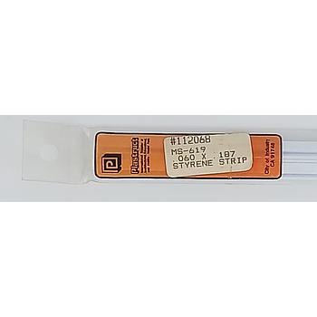 Styrene Strip Plastruct 1,5 X 4,75 mm