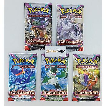 Busta Pokémon Scarlatto e violetto Evoluzioni a Paldea