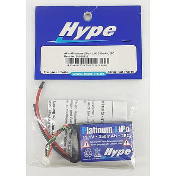 batteria Platinum Lipo 11,1V 350mah 26C