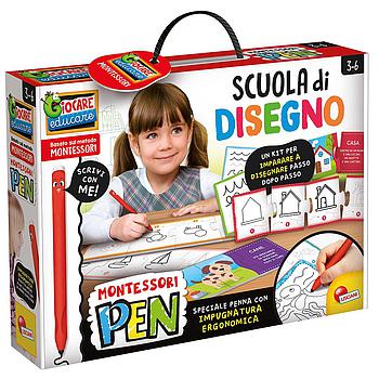scuola di disegno Montessori pen