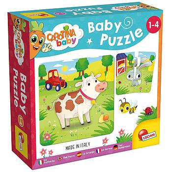 baby puzzle la fattoria Carotina