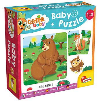 baby puzzle il bosco Carotina