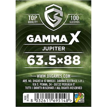 100 Buste protettive 63,5 x 88 Jupiter Gamma X