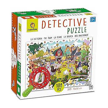 Puzzle detective Fattoria 108 pz