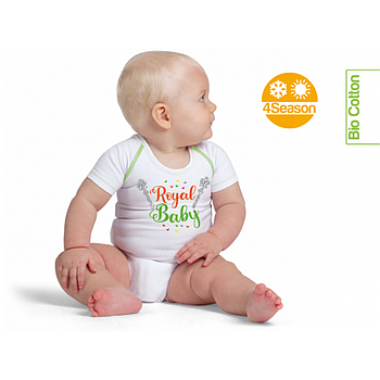 Royal baby body 0-36m bio cotton 4season