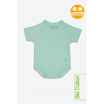 Body verde acqua 0-36m bio cotton 4season