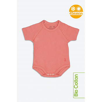 Body corallo 0-36m bio cotton 4season