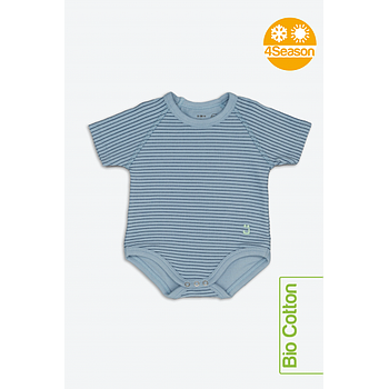 Body righe blu 0-36m bio cotton 4season