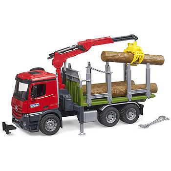 Camion Arcos con gru trasporto tronchi
