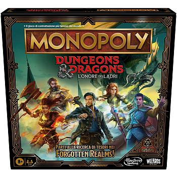 Monopoly Dungeon and Dragons l'onore dei ladri