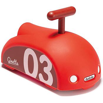 Ginetta rossa cavalcabile