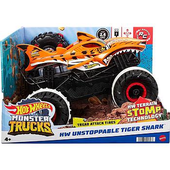 Tiger Shark l'Inarrestabile RC  Hot Wheels Monster Trucks