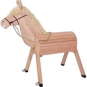 Cavallo in legno Monty 117cm