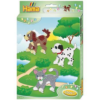 Perle hama cane e gatto 2000pz