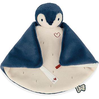 Doudou Pinguino blu