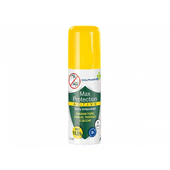 Spray Repellente Per Zanzare E Zecche - Max Protection Active