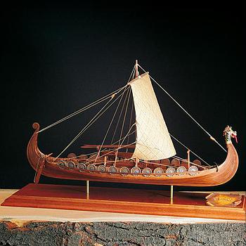 Nave Vichinga scala 1:50 kit in legno