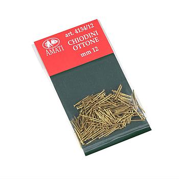 chiodini ottone 12mm