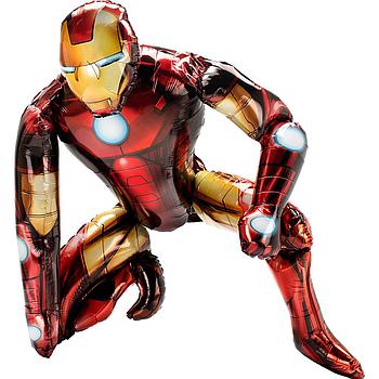 pallone gonfiabile iron man airwalker 93x116