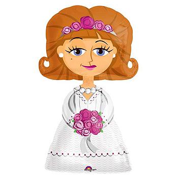 palloncino foil sposa Airwalkers
